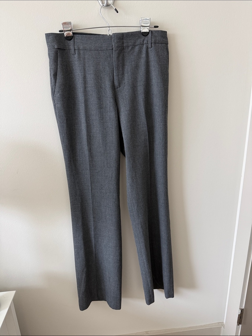 Zara Women's Dark Gray Tailored Dress Trousers
